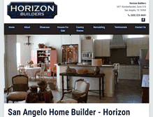 Tablet Screenshot of horizonbuilder.com